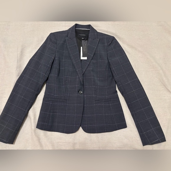 Banana Republic Jackets & Blazers - NWT Banana Republic Charcoal Blazer 0